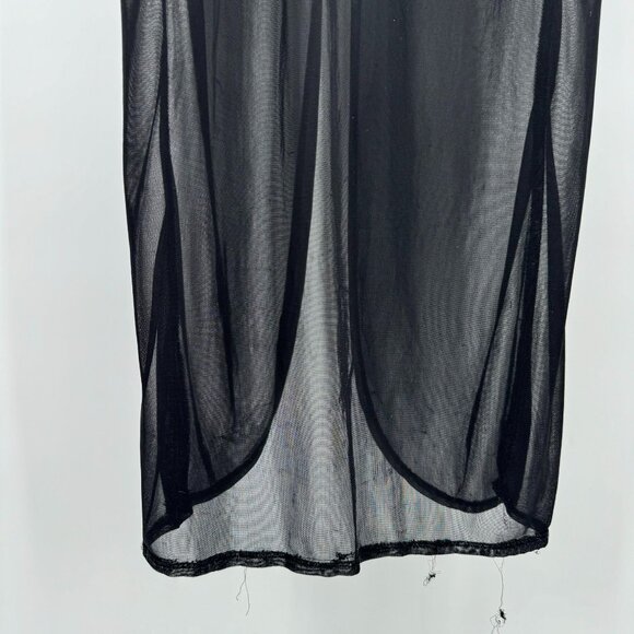 vintage rampage sheer black cardigan - Picture 5 of 8